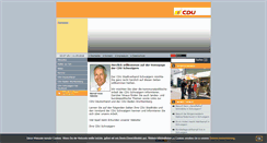 Desktop Screenshot of cdu-schwaigern.de