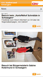 Mobile Screenshot of cdu-schwaigern.de